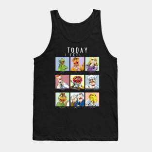 Dr. Teeth -Today I Feel Box Up Character Portraits Tank Top